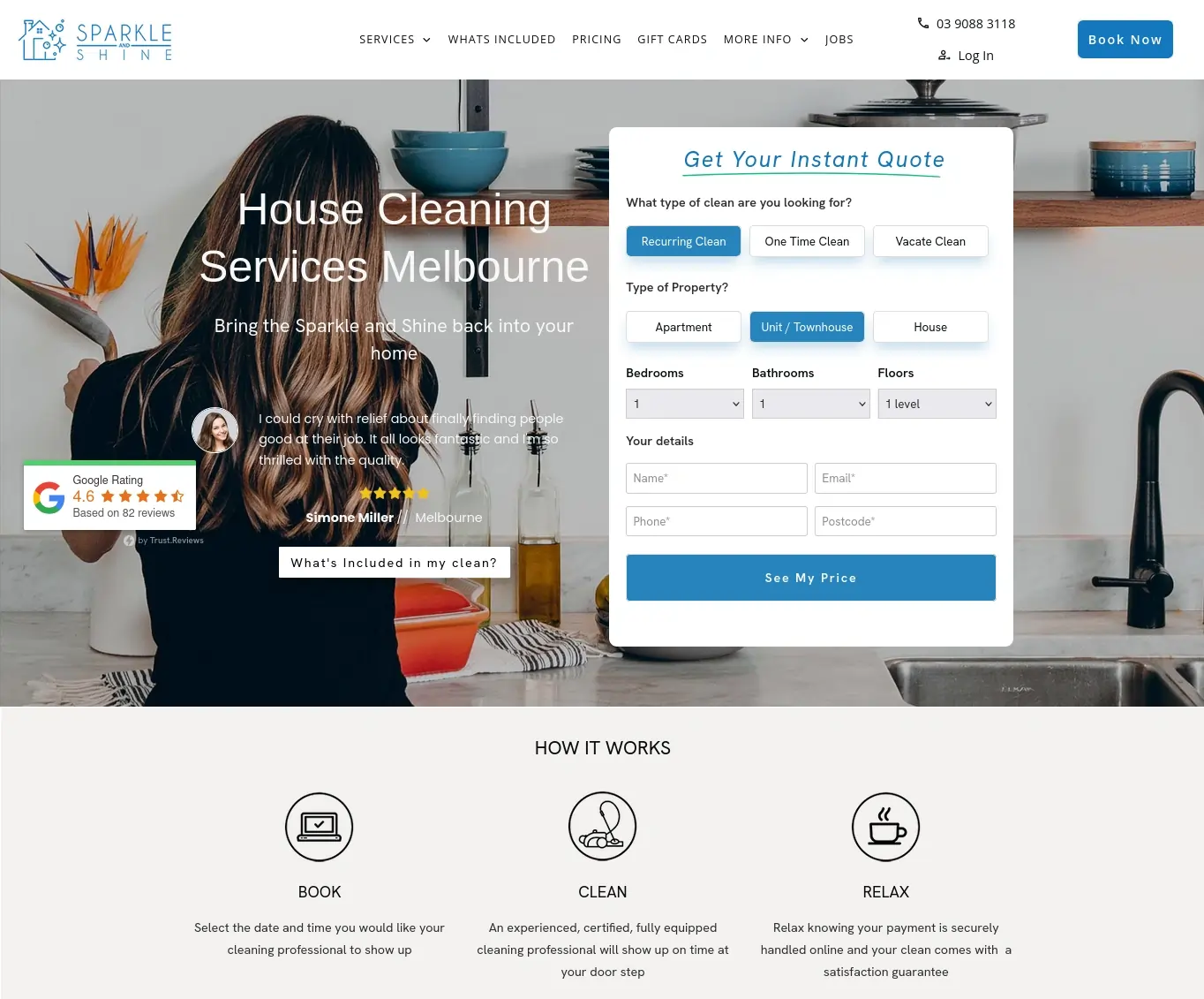 Sparkle Shine – Melbourne Home Cleaning