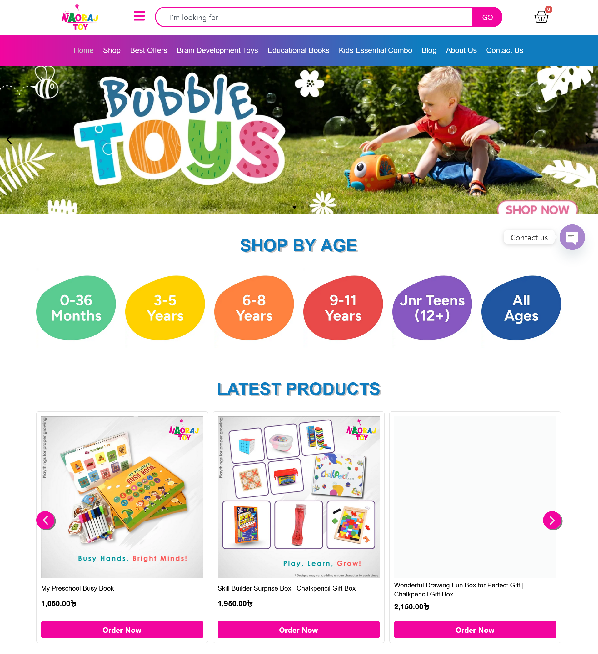 Naoraj Toy – Kids & Educational Toys E-Commerce